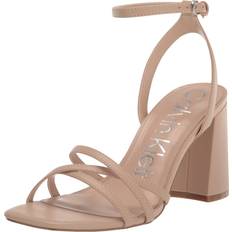 Sandals Calvin Klein Qalat Light Natural Women's Shoes Neutral