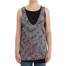 Costume National Black sleeveless top