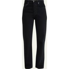 W23 Jeans Agolde 90s Pinch Waist Hoch Sitzende Jeans Mit Geradem Bein Aus Recyceltem Denim Schwarz