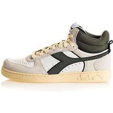 Diadora Unisex Trainers Diadora Sneakers mann magic basket demi cut suede leather 501.178563.c7727 Beige