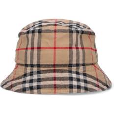 Beige - Women Hats Burberry Vintage Check Bucket Hat - Beige