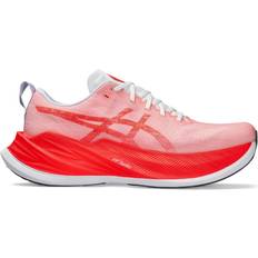 Asics Unisexo Zapatillas de Running Asics Superblast - White/Sunrise Red