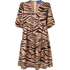 Zebra Kläder Cras Klänning Dress Brun