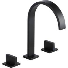 Faucets Mondawe Alexi Double-Handle Bathroom Vanity Black