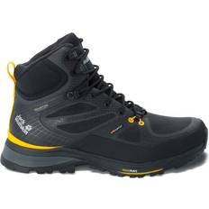 Jack Wolfskin Sneakers Jack Wolfskin Men's Waterproof Trekking Shoes - Black/Burly Yellow