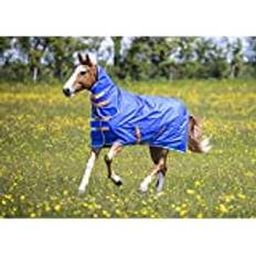 Horse Rugs Shires Tempest Original Combo Turnout Rug Royal Blue 7ft3