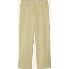 Burberry Trousers & Shorts Burberry Cotton Chino - Hunter