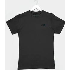 BadRhino Essential Plain T-shirt Black, Black, 4Xl, Men Black