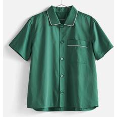 Hay Outline Pyjama S/S Shirt Emerald Green M/L