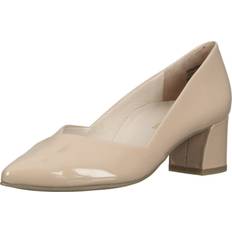 39 - Beige Pumps Paul Green Pumps Beige Blockabsatz für Damen