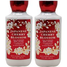 Bath & Body Works and 2 Pack Japanese Cherry Blossom Super Smooth Lotion 8