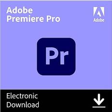 Office Software Adobe Premiere Pro 1 Year Subscription 1 User Multiple Platforms [Digital Download]