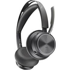 Poly Sí Auriculares Poly Voyager Focus 2 UC USB-A Bluetooth Headset with Charging Stand