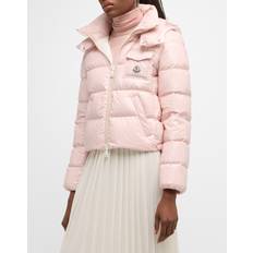 Moncler Dam T-shirts Moncler T-Shirt Maglia Maniche Corte - Ljusrosa