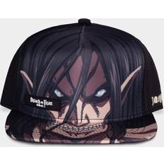 Titanium - Vrouw Kleding Titan Attack On Eren Jaeger Cap - Zwart