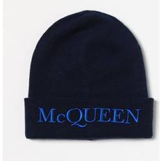 Chapeaux Alexander McQueen Hat Men colour Blue Blue