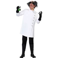 Fun Costumes Mad Scientist Men's Costume Black/White