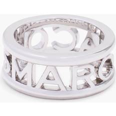 Marc Jacobs Ringar Marc Jacobs Silver-Tone Logo Ring Gold