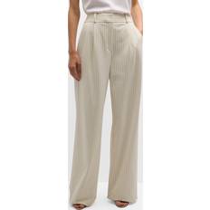 Mujer - Multicolor Pantalones Veronica Beard Heyser Wide Leg Pants - Ivory