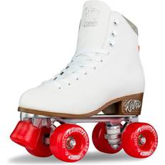 Crazy Skates Crazy Skates Retro Roller Skates Classic Style Quad Skates For Women And Girls White White