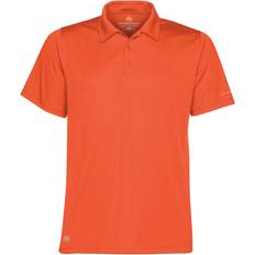 Short Polo Shirts Stormtech Short Sleeve Sports Performance Polo Shirt Orange