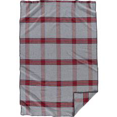 Organic Blankets Pendleton Eco-wise Camp Plaid blanket Queen Blankets Gray (274.32x)