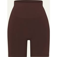 Skiing - Women Shorts SKIMS Brown Soft Smoothing Shorts Cocoa