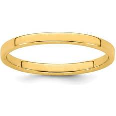 Anello nuziale - Donna Anelli Bloomingdale's Fine Collection Men's 2mm Lightweight Flat Band in 14K Yellow Gold Exclusive