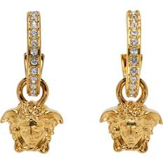 La Medusa Hoop Earrings - Gold/Transparent