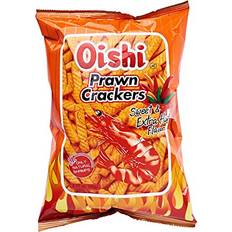 Crackers et Galettes Oishi Prawn Crackers Spicy Flavor Pack of Two