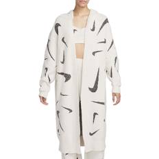 Breathable Cardigans NIKE Sportswear Phoenix Cozy Bouclé Women's Loose Long Knit Cardigan - Light Orewood Brown/Medium Ash