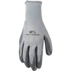 Gray Disposable Gloves Premium Nitrile Coated Glove