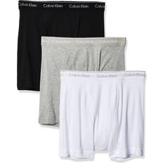 Calvin Klein Cotton Clothing Calvin Klein Cotton Boxer Briefs, Pack of Gray/Black/White