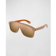 Solbriller Chloé Uld Stilfulde Uld Solbriller Til Fashionable Look - Beige