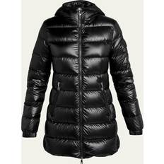 Moncler Femme Vestes Moncler Doudoune Courte En Nylon Glements