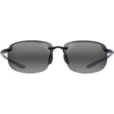 Maui Jim Dam Solglasögon Maui Jim Ho'okipa XL Occhiali Nero Lucido Unisex Adulto