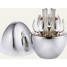 Christofle Mood Asia Silver-plated Cutlery Set 24pcs