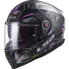 LS2 Pink Motorcykelhjelme LS2 Integralhjelm FF811 Vector II Tropical - Sort/Hvid