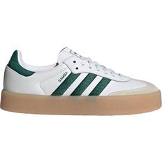 Adidas Laced Shoes Adidas Sambae W - Cloud White/Collegiate Green