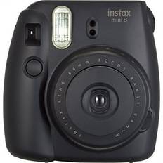 62 x 46 mm (Instax Mini) Analogue Cameras Fujifilm Instax Mini 8 Black