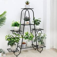 Bed Bath & Beyond FATIVO 7-Tier Large Metal Plant Stand: Multilayer Flower Planter