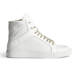 Zadig & Voltaire Shoes Zadig & Voltaire ZV1747 High Flash Trainers white