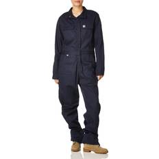 Overalls Carhartt Women's Women's Flame-Resistant Rugged Flex Coverall Dark Navy Short