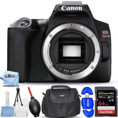 Canon EOS Rebel SL3 DSLR Camera Black, Body Only 3453C001 7PC Accessory Kit