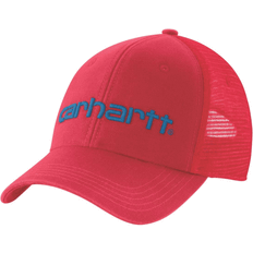 Kangas - Mies Asusteet Carhartt Canvas Mesh-Back Logo Graphic Cap - Fire Red