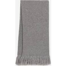 Polyamide - Unisex Scarfs Dolce & Gabbana Stretch Technical Wool Scarf light_grey_1 one