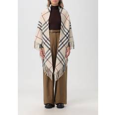 Burberry Check Wool Cape