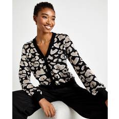 Polyamide Cardigans Splendid Leopard Cardigan