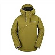 Long - Men Jackets Volcom Longo Pullover Snowboard Jacket - Moss