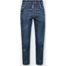 DSquared2 Herren Jeans DSquared2 navy schlanke Jeans mit Verschleiß Blue IT